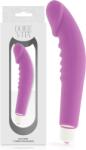 DOLCE VITA - Pleasure Classic, Vibrator Realist 2 în 1 cu 7 Moduri, Violet Dildo