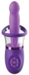 Fantasy For Her, Pipedreams Fantasy For Her Ultimate Pleasure Pro Plus - Vibrator Rabbit cu Sucțiune Mov 20, 3 cm Vibrator