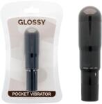 Glossy - Vibrator Pentru Buzunar Negru Vibrator