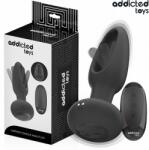 Addicted Toys - Plug Anal cu Limbă Vibrantă, Telecomandă și 10+10 Moduri, Silicon