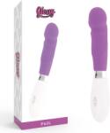 Glossy - Paul, Vibrator cu Vârf Gros Rotunjit și 10 Moduri, Silicon, 12 cm, Violet Vibrator