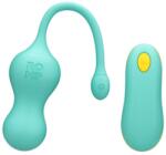 ROMP CELLO - Ou Vibrant pentru Punctul G cu Telecomandă Wireless, Turcoaz