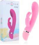 Intense INTENSE - Susy, Vibrator Rabbit cu Funcție Deget și 2 Motoare, 7 Moduri, Roz Vibrator
