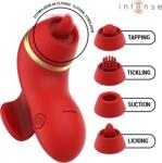 Intense, Intense High Tech INTENSE - Patty, Stimulator Multifuncțional cu 4 Capete Interschimbabile Vibrator