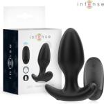 Intense, Intense Anal Toys Intens - Plug Anal Joey 10 Vibrații Negru Cu Telecomandă