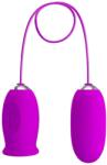 FUN TOYS, PRETTY LOVE Pretty Love Daisy Mov - Vibrator Reîncărcabil cu Două Ouă, 12 Vibrații și 3 Moduri de Stimulare