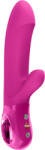 FUN FACTORY - Bi Stronic Embrace, Vibrator Rabbit Thrusting cu Stimulare Duală, Magenta Vibrator