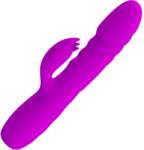Pretty Love PRETTY LOVE - Melanie, Vibrator Rabbit cu Thrusting, 12 Funcții și 4 Setări, Silicon, Violet Vibrator