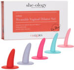 CalExotics - Set dilatatoare vaginale portabile She-Ology 5 piese Dildo
