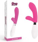 Glossy - Jackson, Vibrator Rabbit cu 2 Motoare și Butoane Iluminate, 10 Moduri, Roz Vibrator