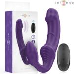 Intense, Intense Remote Control Intens - Vibrator Dublu Jill 20 Cm Purpurie Cu Telecomandă Vibrator