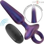INTENSE, INTENSE ANAL TOYS INTENSE - Marlon Model 4, Plug Anal Vibrant cu Telecomandă și 10 Moduri, Silicon, Rezistent Apă