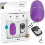 ONLINE - Ou Vibrant M cu Telecomandă și 10 Moduri, ABS, 6 cm, Violet