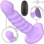 Intense, Intense Remote Control Intens - Brenda Vibrator Dimensiune M Design Spiral 10 Vibrații Purpurie Cu Telecomandă Vibrator