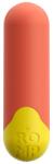 ROMP RIOT - Vibrator Bullet Multifuncțional, Portocaliu + Galben Vibrator