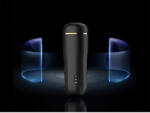 Shequ Snow Masturbator cu Vibrații și Sucțiune, USB, TPE Premium