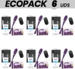Treasure ECOPACK 6 UNITĂȚI - TREASURE MERLIN, Vibrator Dublu pentru Cuplu cu Telecomandă Vibrator