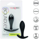 CalExotics - Boundless Teardrop, Plug Anal Conic Flexibil cu Mâner, Silicon Premium, 7.5 cm