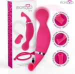 Moressa KIRK - Vibrator Duo cu Sucțiune și Masaj, Multifuncțional, Reîncărcabil Vibrator