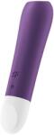 SATISFYER, SATISFYER VIBRATOR SATISFYER - Ultra Power Bullet 2, Vibrator Bullet cu Vârf Înclinat, 12 Moduri, Violet