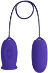 FUN TOYS, PRETTY LOVE PRETTY LOVE - Daisy, Ou Vibrant cu Limbă Stimulatoare și Funcție Memorie, 12 Moduri, Violet