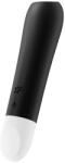 SATISFYER, SATISFYER VIBRATOR SATISFYER - Ultra Power Bullet 2, Vibrator Bullet cu Vârf Înclinat, 12 Moduri, Negru