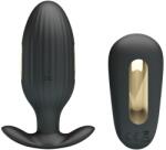 Pretty Love, Remote Control Pretty Love - Kelly Plug Anal Reîncărcabil Vibrator Negru