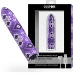 Custom Bullets Bulleturi Personalizate - Bullet Magnetic Reîncărcabil Snake Purpurie Cu 10 Intensități