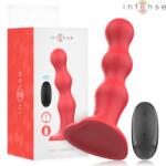 Intense Intense Cody - Vibrator cu ventuză, telecomandă și 10 niveluri de vibrație, roșu Vibrator