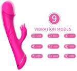 Armony ARMONY - Dildo Vibrator Rabbit cu Motoare Separate, Fucsia Vibrator