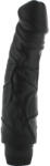 Seven Creations - Perfect Pleasures, Vibrator Realist Flexibil fără Ftalați, PVC, 22 cm, Negru Vibrator