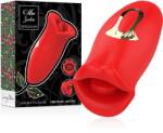 Mia - Sicilia, Stimulator Clitoridian cu Limbă și Mișcare Eliptică, 10+10 Moduri Vibrator