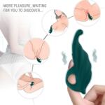 Armony, Armony Stimulators ARMONY - Vibrator pentru Deget cu Bandă Ajustabilă, Verde Vibrator