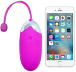 APP SERIES, PRETTY LOVE PRETTY LOVE - Abner, Ou Vibrant cu Control prin Aplicație Bluetooth, Silicon Medical