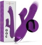 Intense INTENSE - Iggy, Vibrator Multifuncțional cu Thrusting și Stimulator Clitoridian, Violet Vibrator
