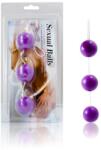 BAILE, BAILE STIMULATING Baile Strip Lilac - Bile Anale și Vaginale din ABS cu 3 Bile