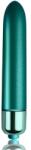 Rocks-Off - Touch of Velvet Peacock Petals, Bullet Vibrant cu Vârfuri Precise și 10 Funcții
