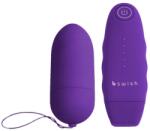 B Swish - Bnaughty Classic Unleashed, Vibrator Bullet cu Telecomandă și 5 Funcții, Lila
