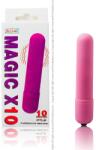BAILE, BAILE STIMULATING BAILE - Magic X10, Vibrator Bullet cu Textură Catifelată și 10 Funcții, Silicon