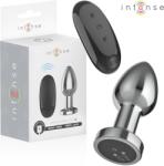 Intense, Intense Anal Toys Intens - Plug Anal 10 Vibrații Metal Cu Telecomandă M
