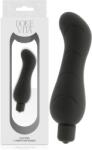 Dolce Vita - G-Spot, Vibrator cu 7 Programe și Capac Silicon Detașabil, Silicon, Negru Vibrator