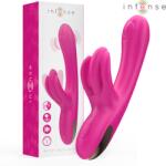 Intense INTENSE - Britney, Vibrator Rabbit cu Pulsare Dublă și Oscilație, Roz, 23 cm Vibrator