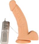 Alive - Dr. No, Dildo Vibrant Realist cu Bază Ventuză, 18 cm Dildo