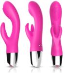 Armony, Armony Vibrators ARMONY - Vibrator Rabbit Dual cu Stimulare Clitoris și Punctul G, Fucsia Vibrator