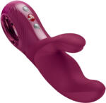 FUN FACTORY - Miss Bi, Vibrator Rabbit cu Stimulare Duală, Rosu Vin Vibrator