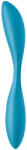 SATISFYER, SATISFYER VIBRATOR SATISFYER - G-Spot Flex 1, Vibrator Flexibil pentru Punctul G cu 2 Motoare, Albastru Vibrator