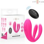 INTENSE, INTENSE REMOTE CONTROL INTENSE - Julia, Vibrator Dual cu Prindere și Telecomandă Vibrator