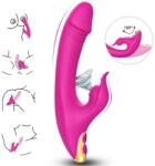 ARMONY, ARMONY STIMULATORS ARMONY - Vibrator Rabbit cu Sucțiune Clitoridiană și Stimulare Punctul G, Fucsia Vibrator