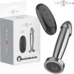 Intense, Intense Anal Toys Intens - Plug Anal Cu 10 Vibrații, Dildo Din Metal Cu Telecomandă S
