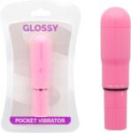 Glossy - Vibrator Pocket Rose Adânc Vibrator